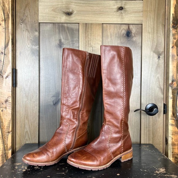 leather boots womens size 11